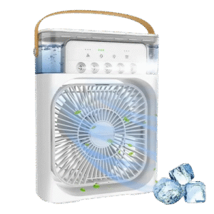 GearUP Air Cooler Fan With Mist Flow – White Color- Tech By Tauhid