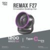 Remax_F27_Fonzyr_Series_Circulation_Desktop_Fan_Tech_By_Tauhid